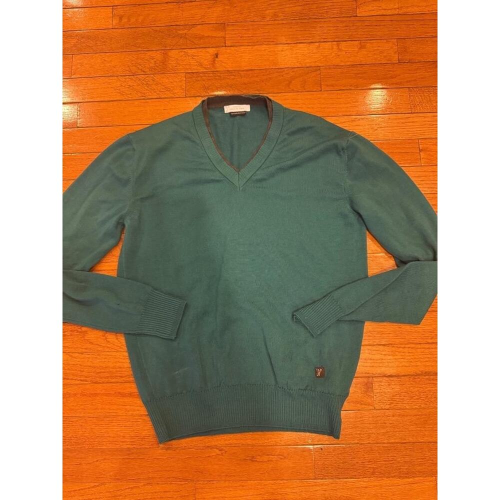 MENS Versace Collection men wool v neck sweater large (sw300